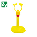 Poultry nipple drinker automatic chicken water drinking system with drip cups